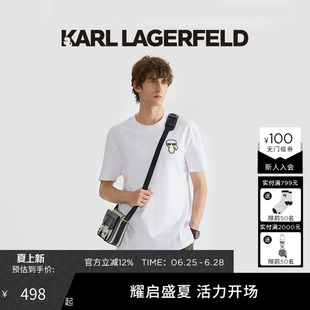 Karl Lagerfeld轻奢商务休闲绅士【夏季热卖T恤】老佛爷男装潮牌