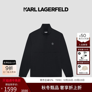 老佛爷男装 KARL 休闲立领夹克25秋冬新品 商场同款 LAGERFELD