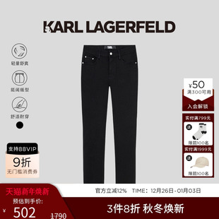 黑色 时尚 棉 休闲裤 老佛爷卡尔拉格斐 KARL 男士 LAGERFELD经典