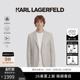 2026年春新品 KARL 商务休闲西装 绵羊毛亚麻 老佛爷男 LAGERFELD