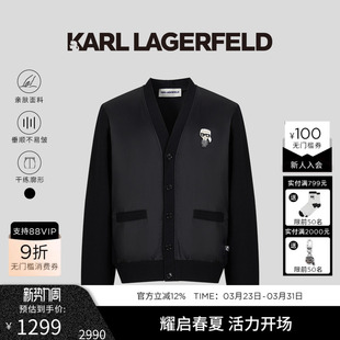 棒球服单夹克老佛爷男装 新款 LAGERFELD卡尔拉格斐2024秋季 KARL
