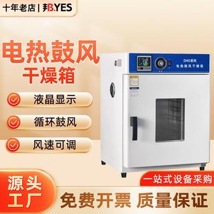 电热鼓风干燥箱工业用小型高温加热烘箱实验室高精度电热烤箱新品