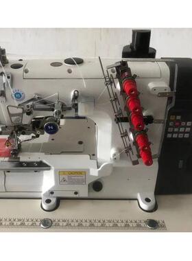 500四针六线三针五线高速绷缝机飞马款T恤内衣运动衫的下摆大方头