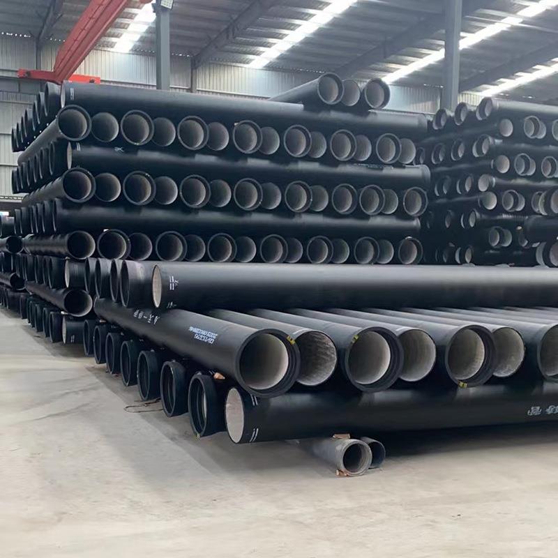 承插球墨铸铁管DN300给水T型球磨铸铁管DN200国标铸铁管件K9