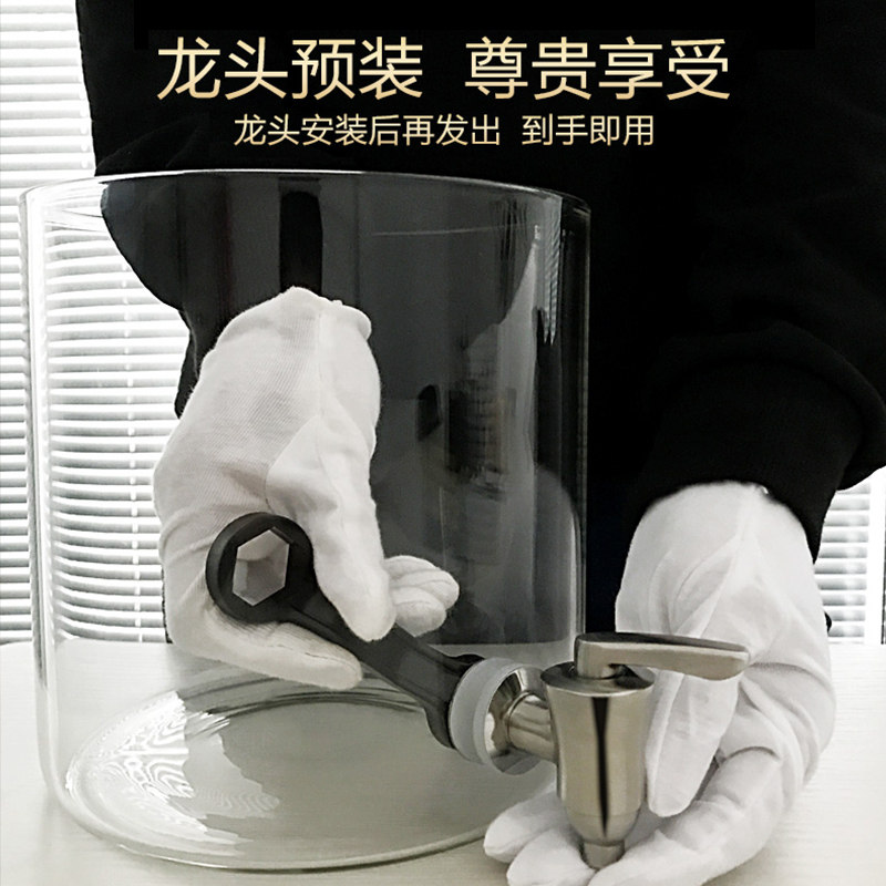 玻璃油壶不漏油瓶家用厨房装油瓶超大容量欧式储油罐小号酱油醋瓶