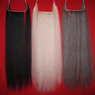 戏曲戏剧京剧花脸老生髯口三柳黑三白三苍三长胡须假胡Y子舞台表