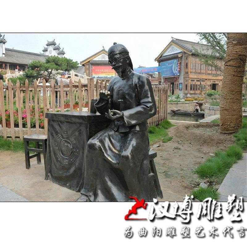 拉二胡雕塑古街雕塑玻璃钢商业街步行街雕塑民俗雕塑铜雕制作雕塑