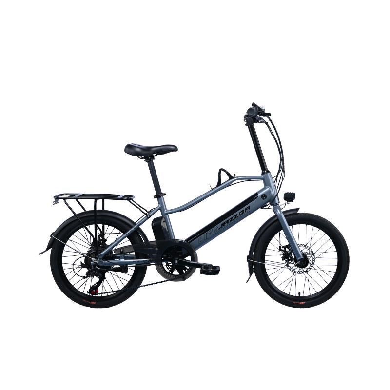 捷时达锂电池电动助力通勤自行旅行车女学生代步单车碟刹小轮轻便