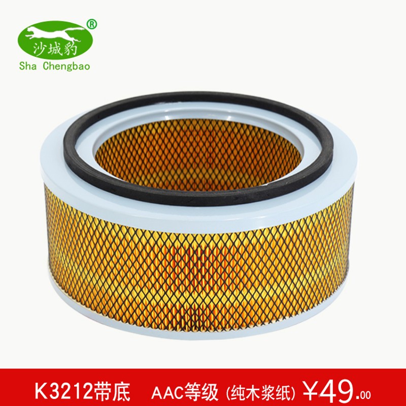 K3212空气滤芯清器适配 发电机老解放尖头工程车设备R东风142空气