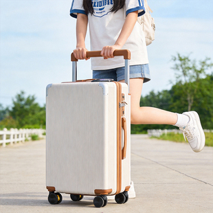 旅行箱高颜值品质宽拉杆登机20寸拉杆箱子女大容量24男26行李箱包