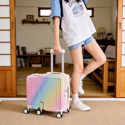 行李箱儿童女孩可坐骑小型轻便20寸登机拉杆箱旅行小学生密码皮箱