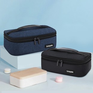 饭盒袋保温便当包手提袋子上班族饭盒带餐盒学生上学专用手提包