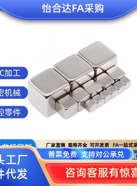 BLS61-A3/A4/A5/A6/A8/A10/A15/A20-B3/B4/B5/B6/B8/B10方形磁铁