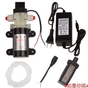 增压泵12v微型小水泵直流自吸泵隔膜泵循环泵抽水泵小型抽水机