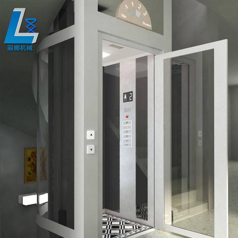 家用电梯别墅小型室内外二三层阁楼观光一四层家庭液压简易升降机