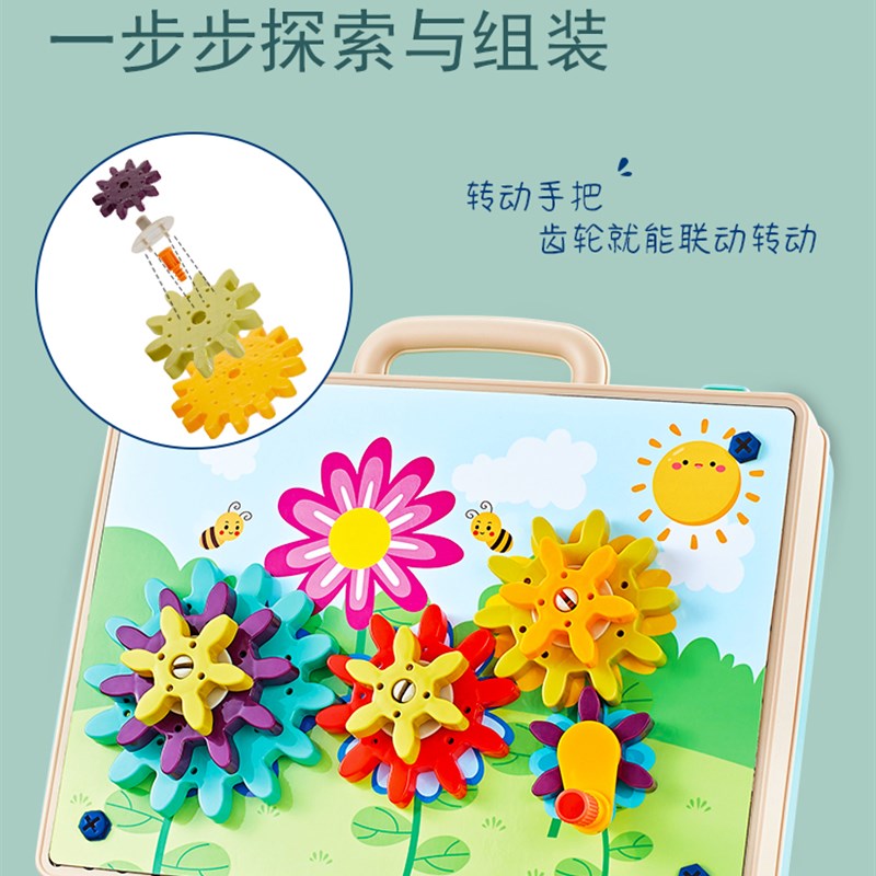 儿童拧螺丝钉组装玩具宝宝益智拆卸拼装刀电钻动手男孩工具箱套装