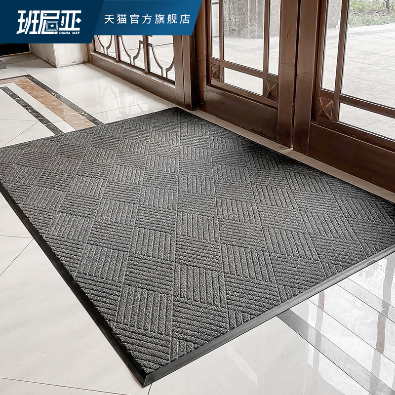 办公室大门口地垫入户门垫室外防滑吸水地毯酒店进门迎宾定制脚垫