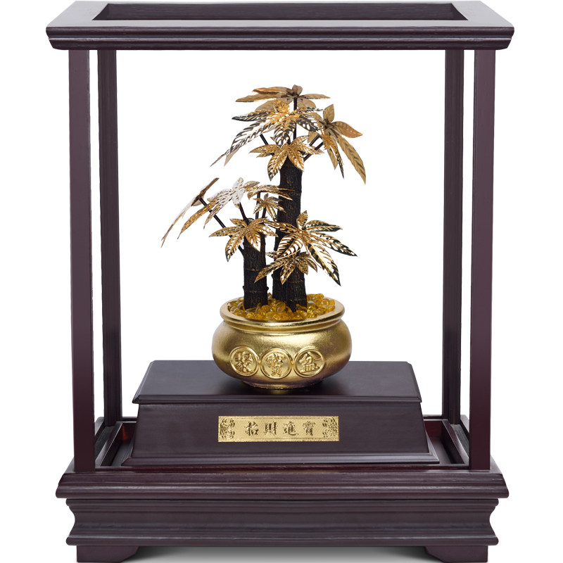 发财树摆件公司办公室招财乔迁新居装饰品朋友开T店开业大吉送礼