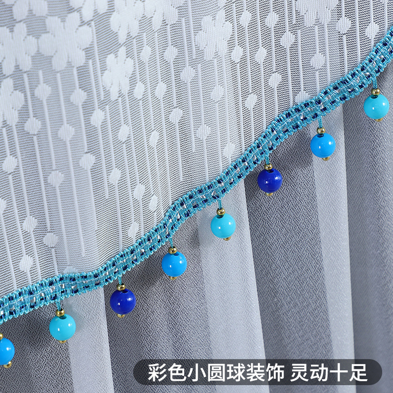 简约电视机罩防尘罩套55挂台式布艺65寸液晶曲面电视欧式蕾丝盖巾