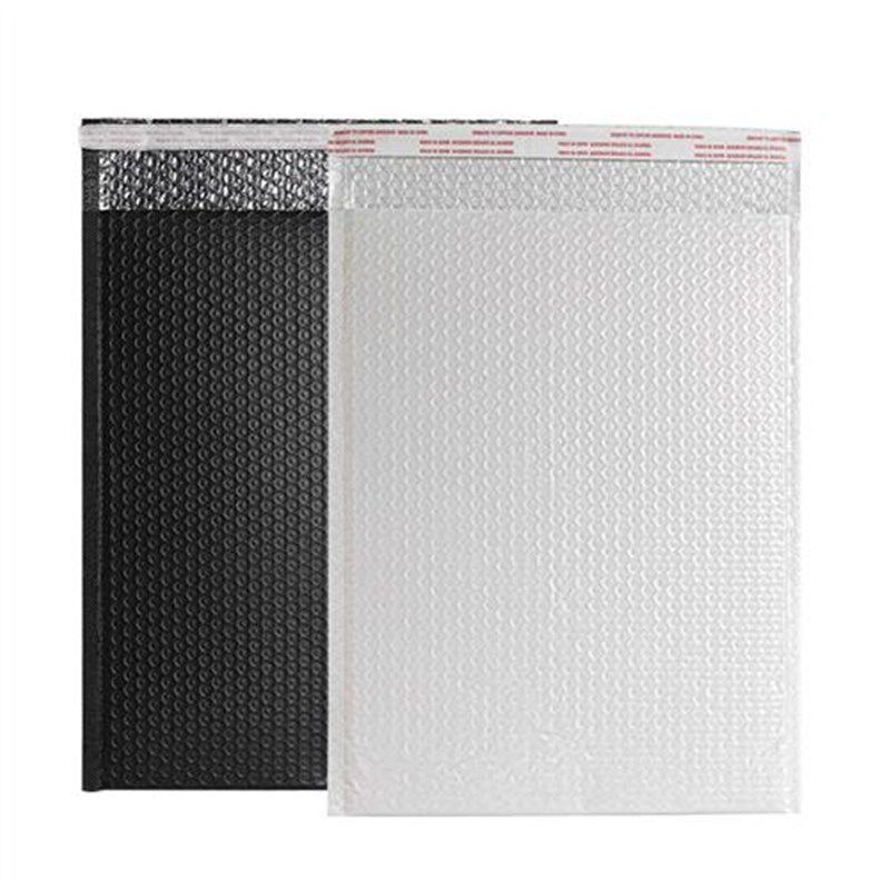 黑色共挤膜气泡信封袋防水打包自封D袋子服装包装快递袋加厚气泡