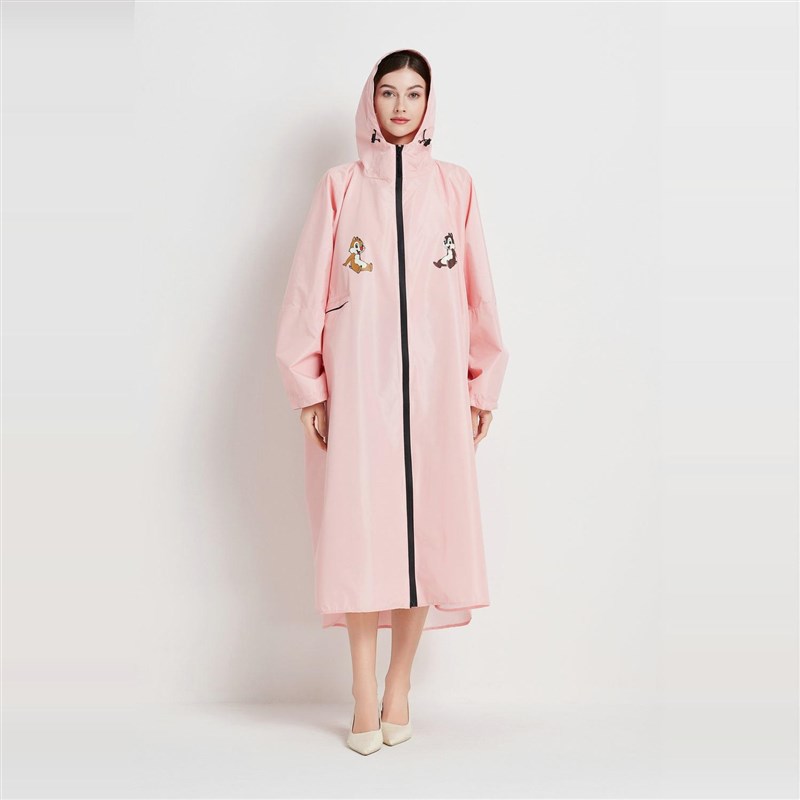 学生日韩可爱卡通时尚骑车电动车出行旅游带收纳袋防风衣雨衣雨披