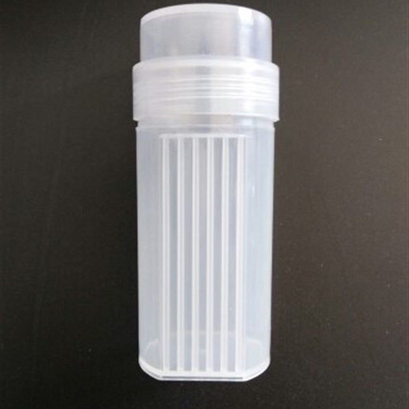 包邮塑料染色缸 5片装圆形塑料A染色架 带垫圈切片盒 立式染色瓶