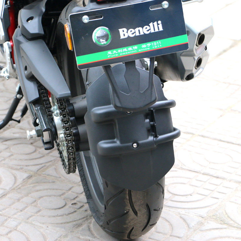 闪300挡泥板小黄龙250/300/600改装闪300GSX250R摩托车配件后泥瓦