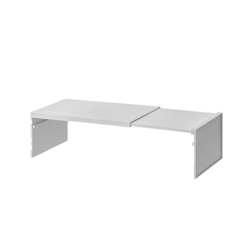 可伸缩厨房置物架台面橱柜内隔板分层架柜子调料收纳架子锅架碗架