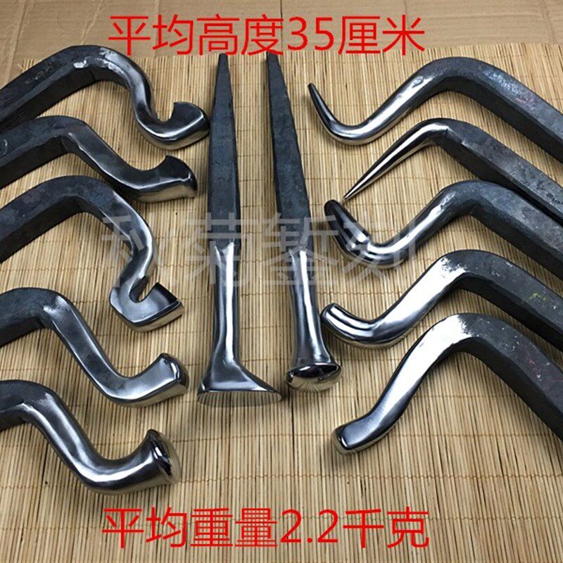 大理鹤庆金银铜壶加工工具丨酒茶壶专业加工工具丨手工锻打铁砧台