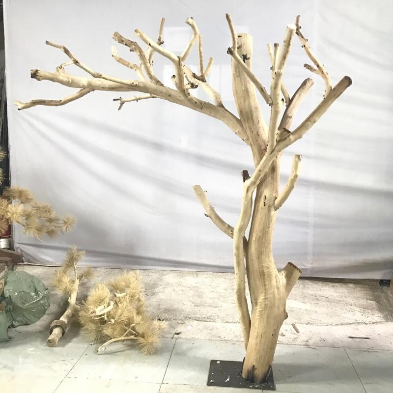 简约猫树爬c架枯树新款时尚精品造型咖啡厅庭院装饰干枝原木包邮