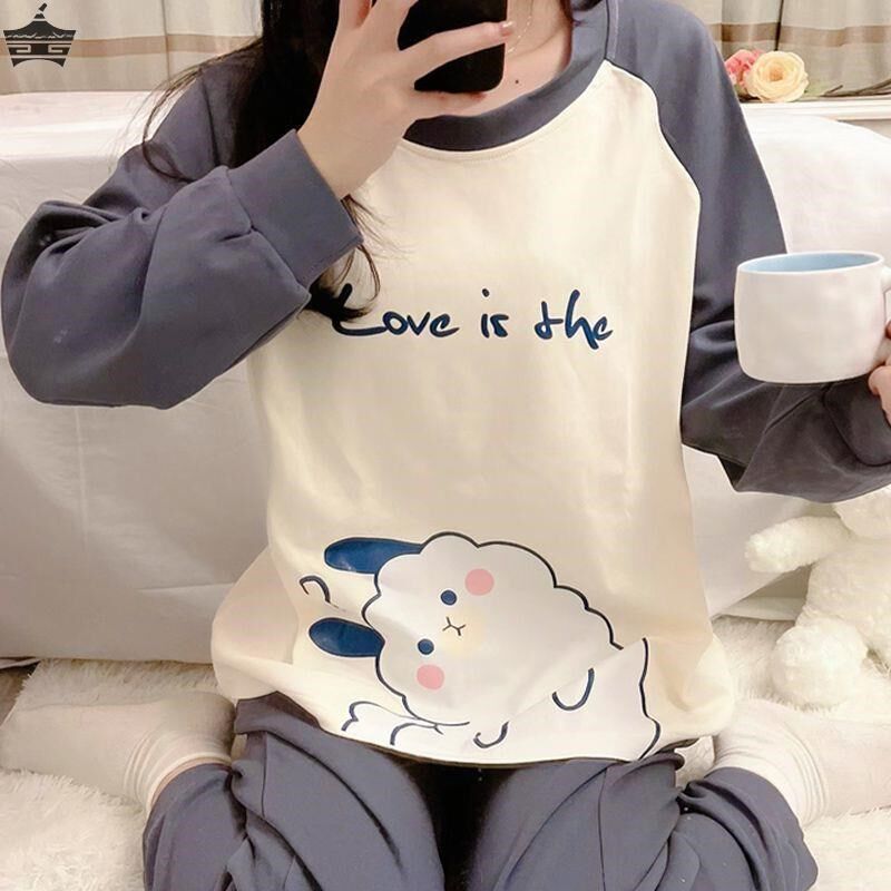 少女秋衣秋裤女初高中学生内穿保暖内衣套装小个子春秋薄款打底衫