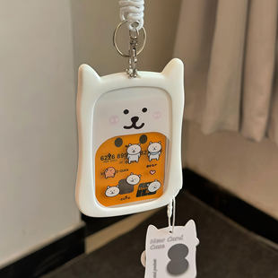 自嘲熊卡套学生校园卡饭卡公交地铁卡套ins可爱 卡套时候 熊