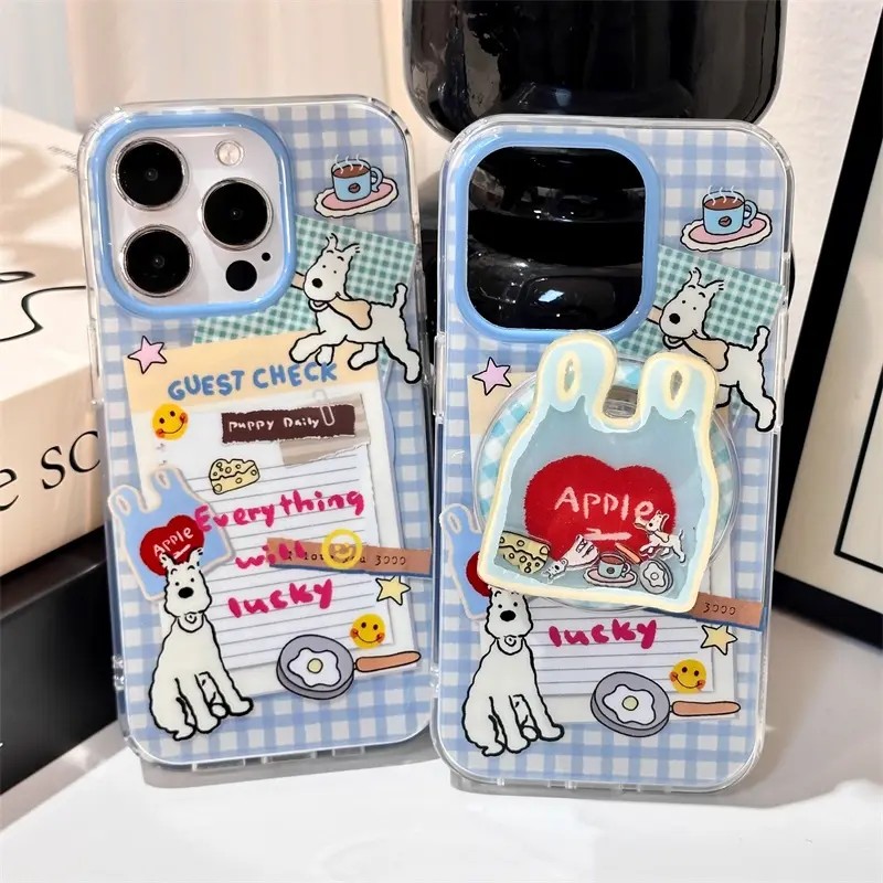 白色购物袋适用荣耀300ULTRA手机壳200/100/90/80/70可爱MAGIC7/6挂件x60/50i卡通x40/30大孔IMD白色保护