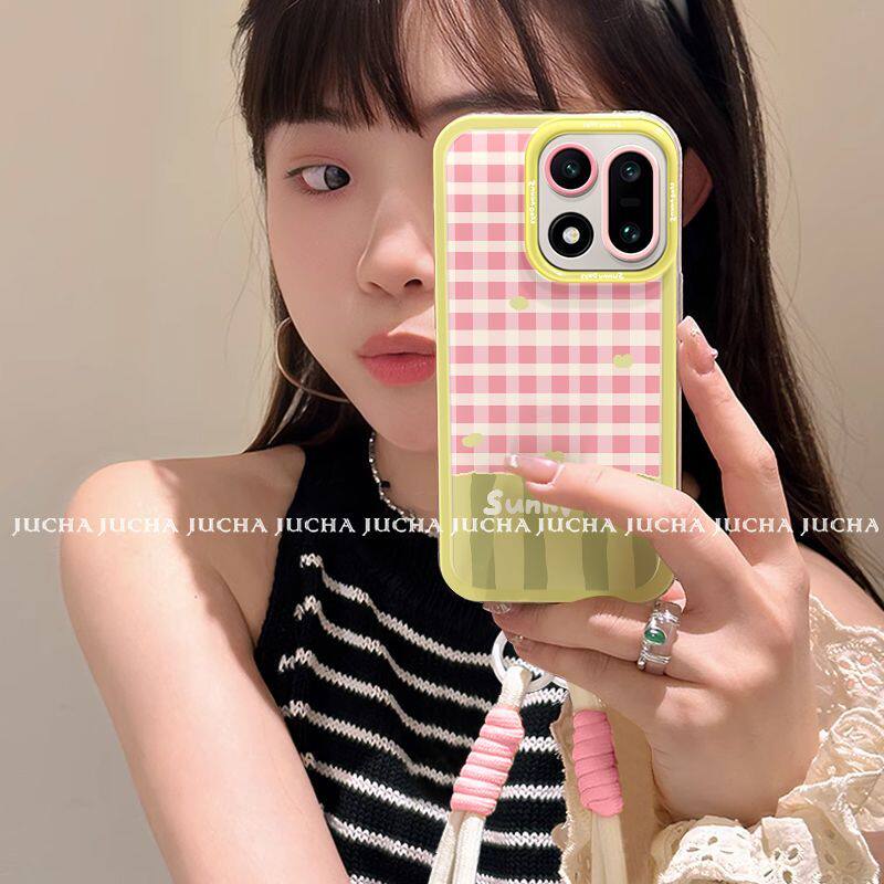 西瓜格子适用一加15手机壳oneplus13T新款12/11/pro9RT防摔ACE5竞速至尊版3v6防摔7软8全包保护套