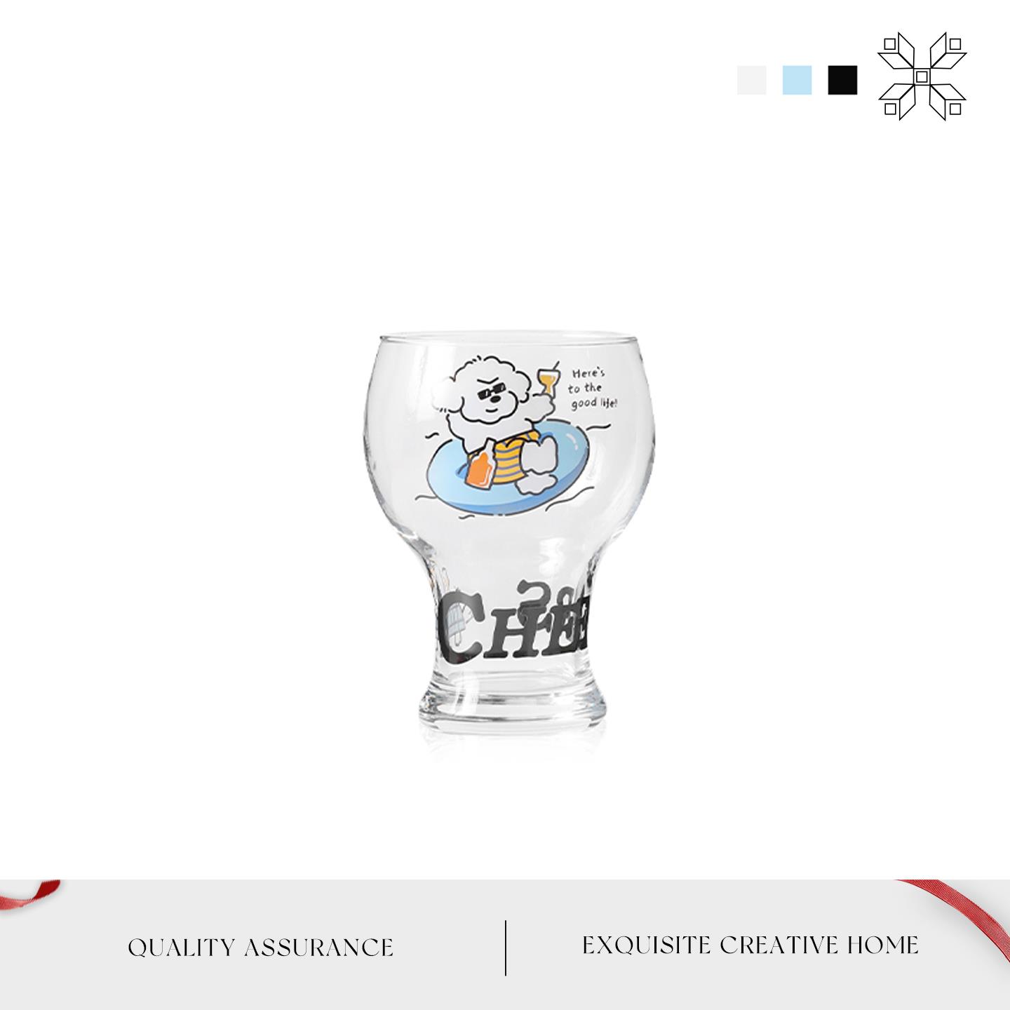 MOLA.Stroll.酒具微醺啤酒杯哈啤个性玻璃水杯女可爱家用丨敖莎