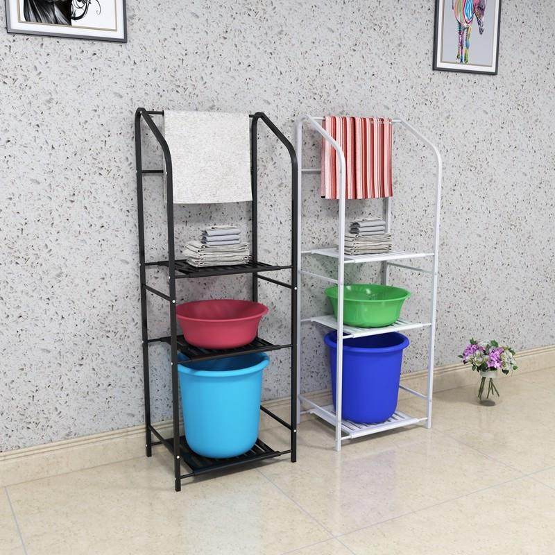 面盆架农村浴室厨房储物架落地式家用毛巾储物架浴室多层,收纳整理,整理架/置物架/收纳架,淘宝优惠券,粉丝福利购,淘宝优惠卷