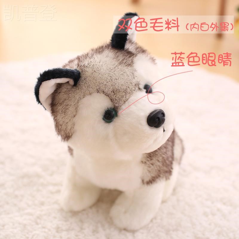 抱枕模型名犬阿拉斯加金毛玩偶小型可爱的中号娃娃公仔女朋友狗子