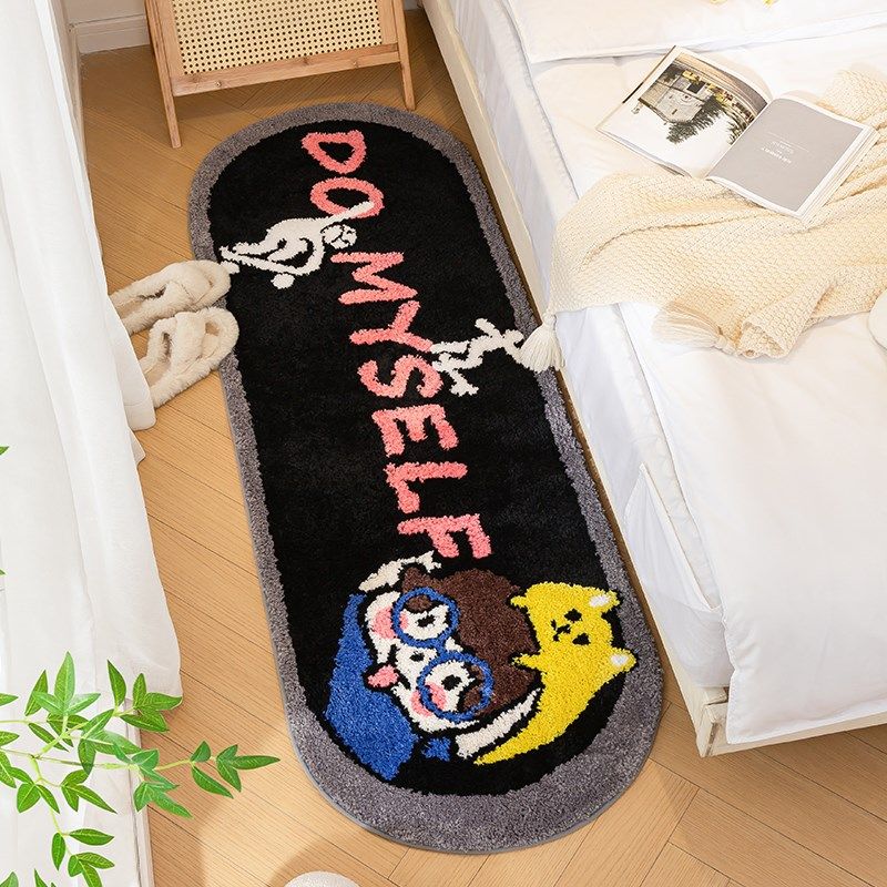 浴室防滑地垫吸水卫生间脚垫家用入户门垫儿童房床边地毯卧室男孩,居家布艺,床边毯,淘宝优惠券,粉丝福利购,淘宝优惠卷