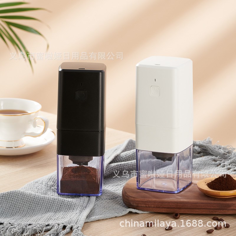 现货电动咖啡机咖啡磨豆机自动研磨咖啡机