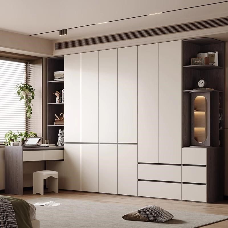 2024新款爆款衣柜卧室家用一门到顶分段式衣橱连书桌一体收纳柜子,住宅家具,独立衣柜,淘宝优惠券,粉丝福利购,淘宝优惠卷
