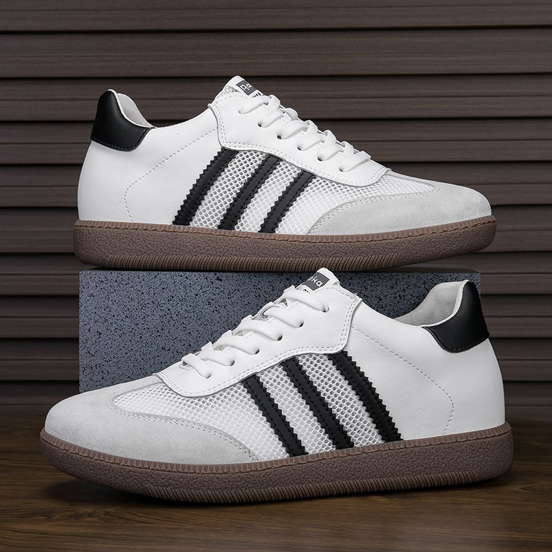 增高鞋男10cm德训鞋厚底男鞋内增高8cm6cm小白鞋增高运动板鞋小码