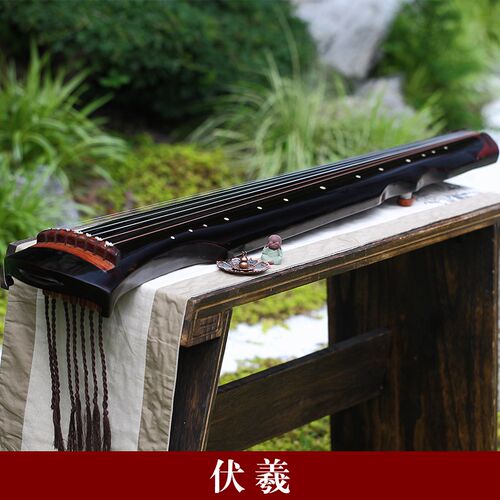 包邮伏羲式古琴纯生漆扬州师傅纯手工斫制老O杉木梓木收藏演奏级