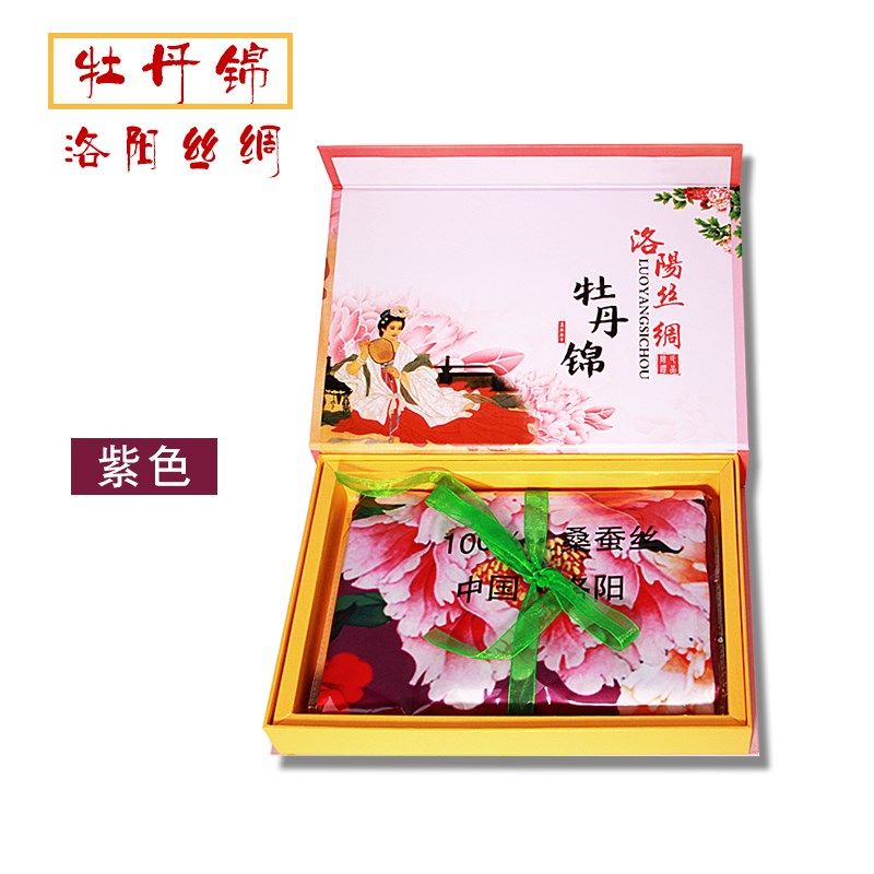 洛阳牡丹丝巾女春秋妈妈款春天春季夏季披肩百搭围巾纱巾长款薄款