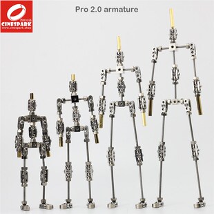 西帕专业定格n动画不锈钢灵活耐磨骨架