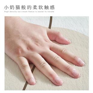 网红雪糕绒卧室榻榻米窗台垫定制 阳台垫子飘窗垫加厚毛绒新款