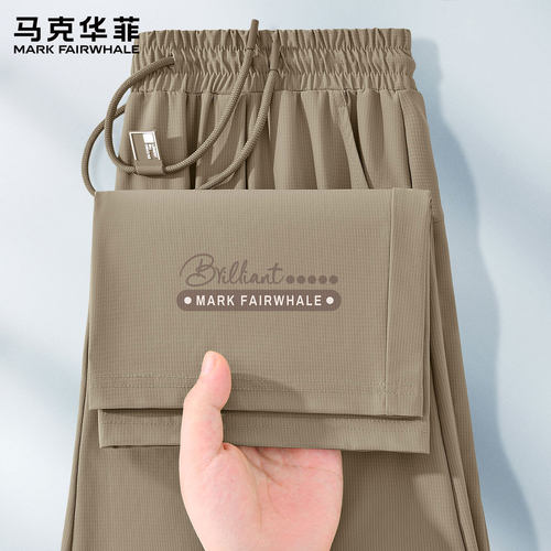 马克华菲休闲裤男款夏季2026新款