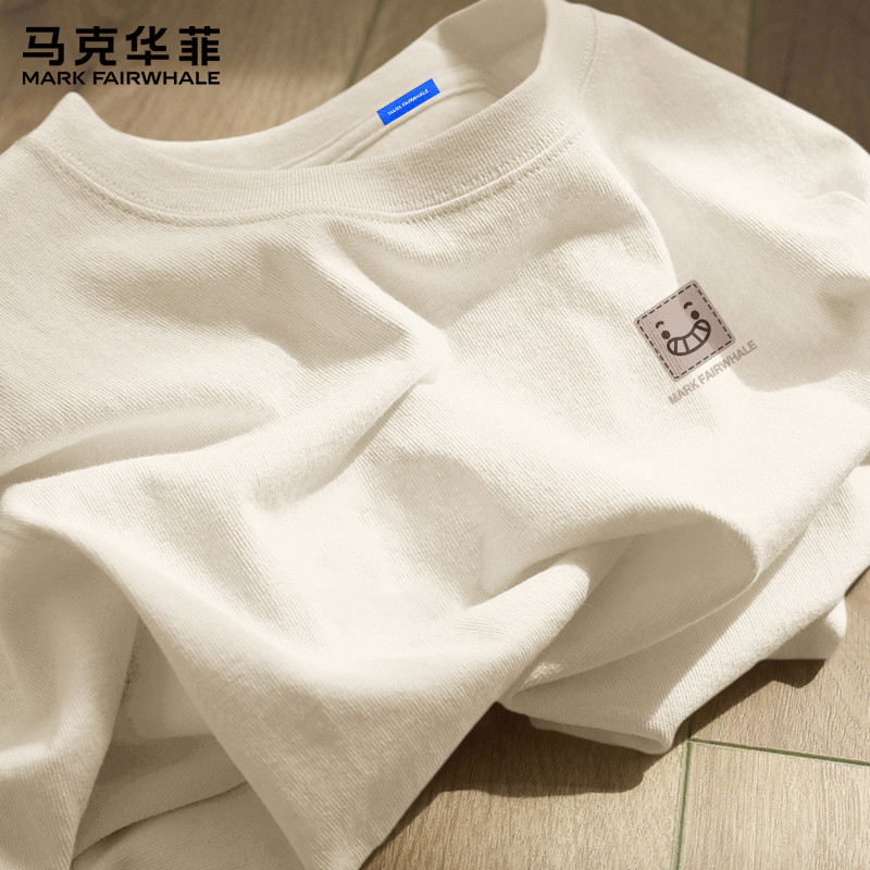 马克华菲长袖t恤男春季2026新款纯棉衣服男款设计感小众男士上衣X,男装,T恤,淘宝优惠券,粉丝福利购,淘宝优惠卷