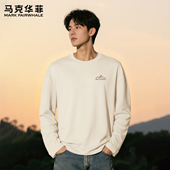 男款 马克华菲男士 上衣X 2026新款 内搭全棉打底衫 长袖 t恤纯棉春秋季