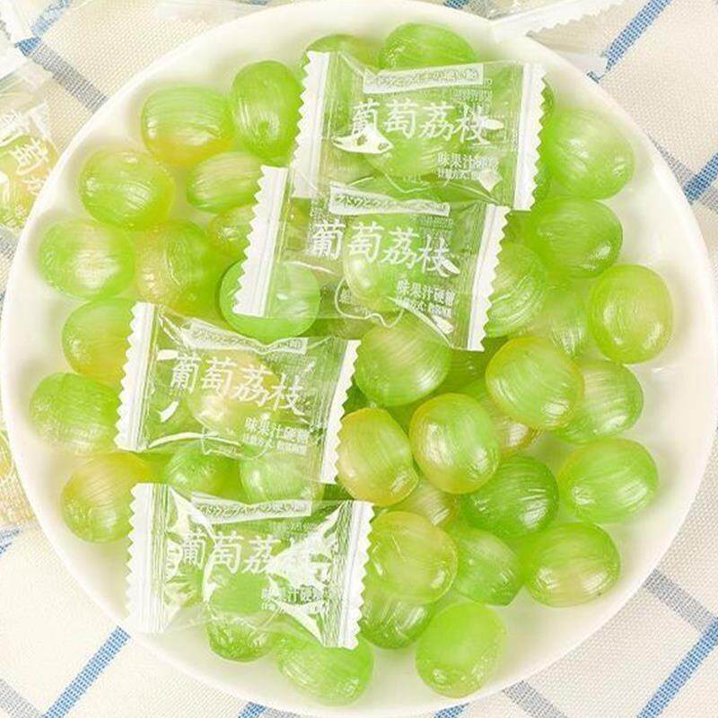 果汁硬糖陈皮话梅白桃多种口味商务前台招待糖零食糖果