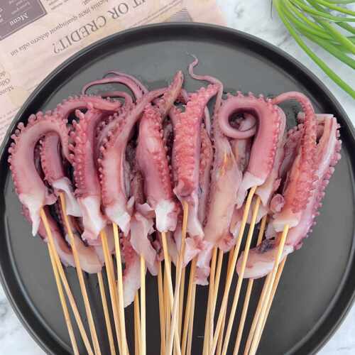 新品手把章鱼须串新鲜烧烤食材章鱼小串鱿鱼章鱼须串商用冷冻半成